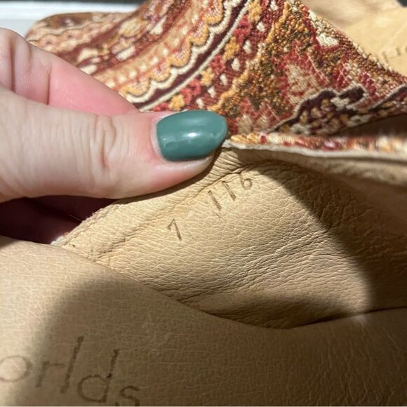 Sundance Five Worlds by Cordani Cyrilla Clogs NEW 7 Brown Multi - Picture 6 of 13